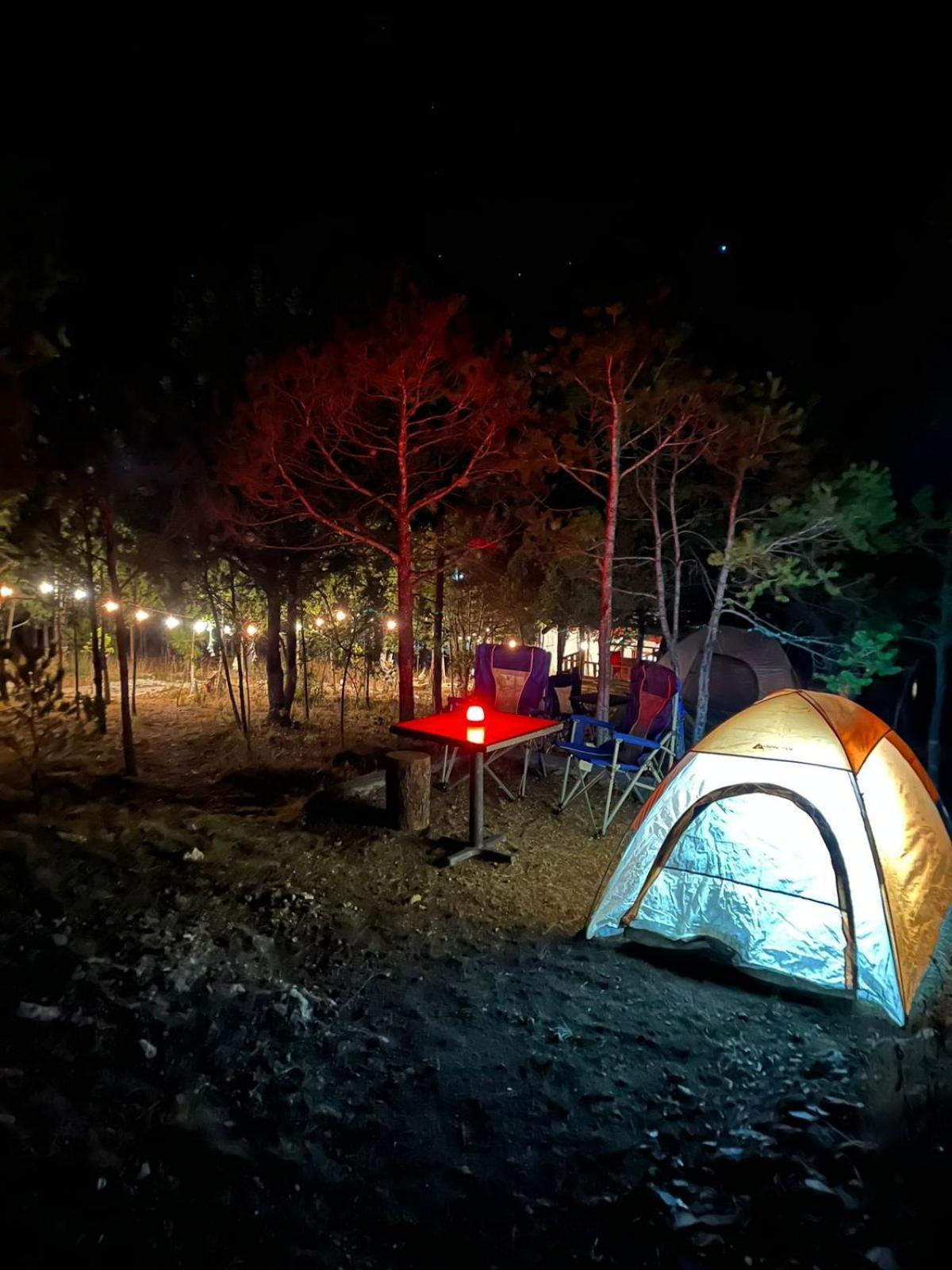 Camping En La Sierra De Arteaga Los Lirios Zewnętrze zdjęcie