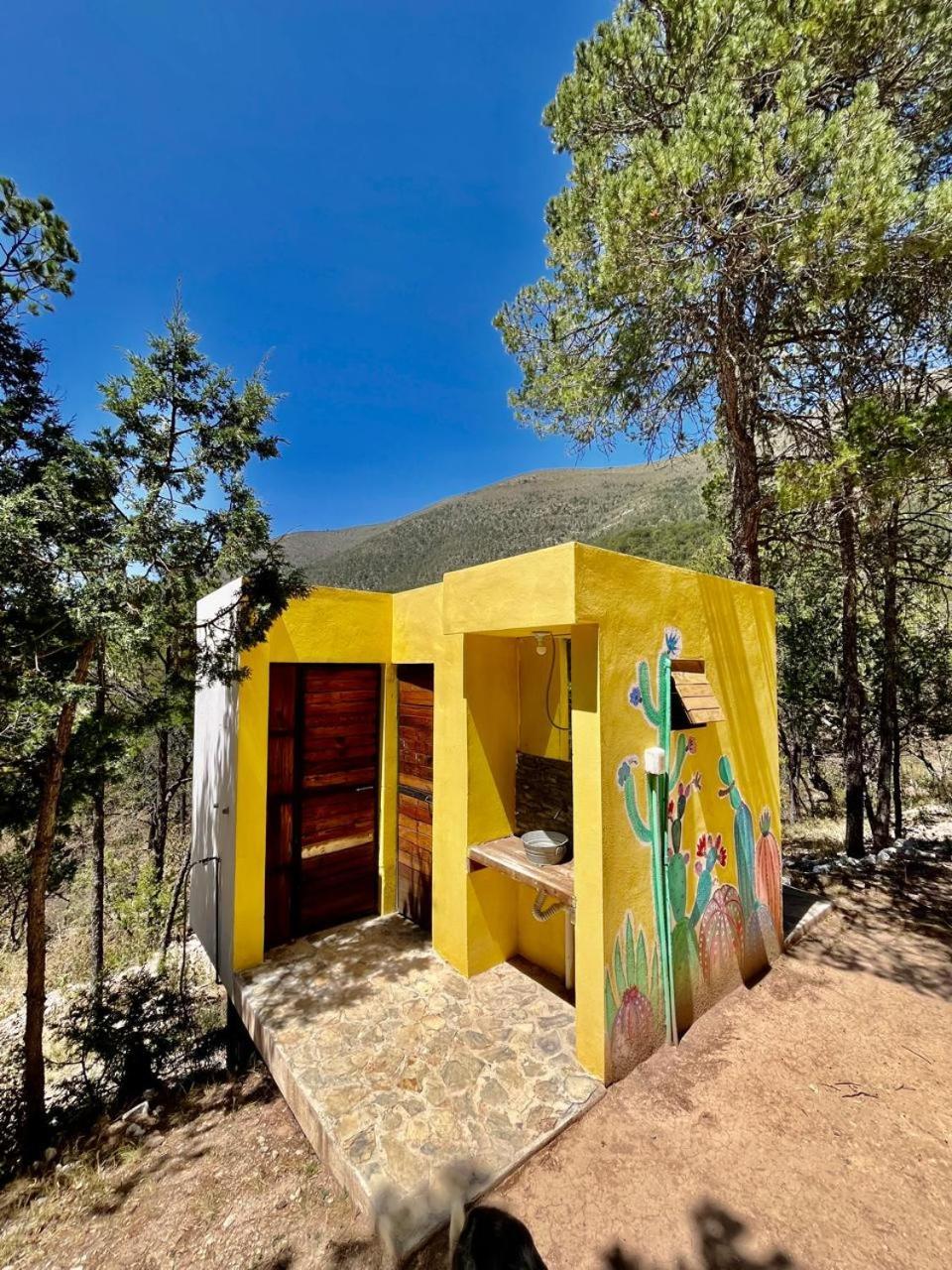 Camping En La Sierra De Arteaga Los Lirios Zewnętrze zdjęcie
