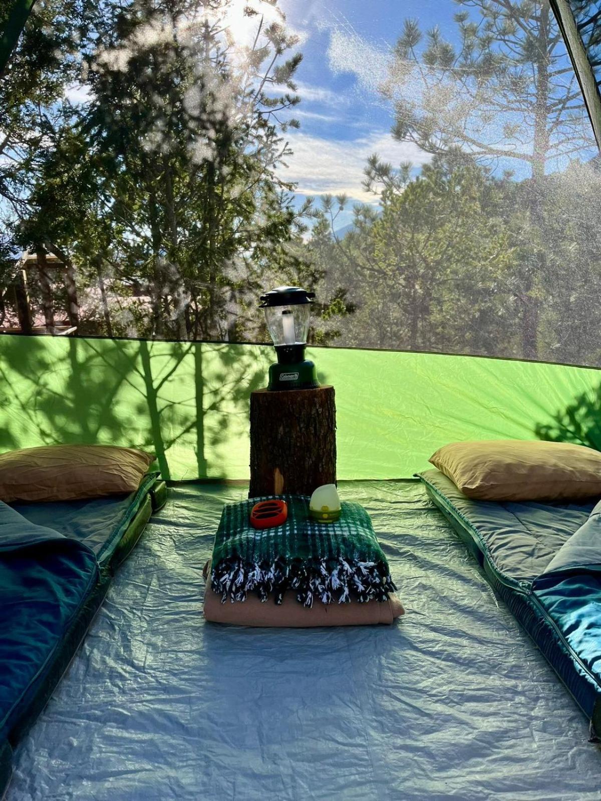 Camping En La Sierra De Arteaga Los Lirios Zewnętrze zdjęcie